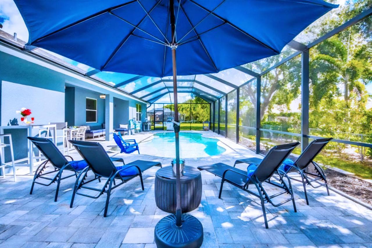 Beautiful Cape Coral Oasis! King Bed, Bbq, Heated Pool, Pvt Yard & Much More! Buitenkant foto