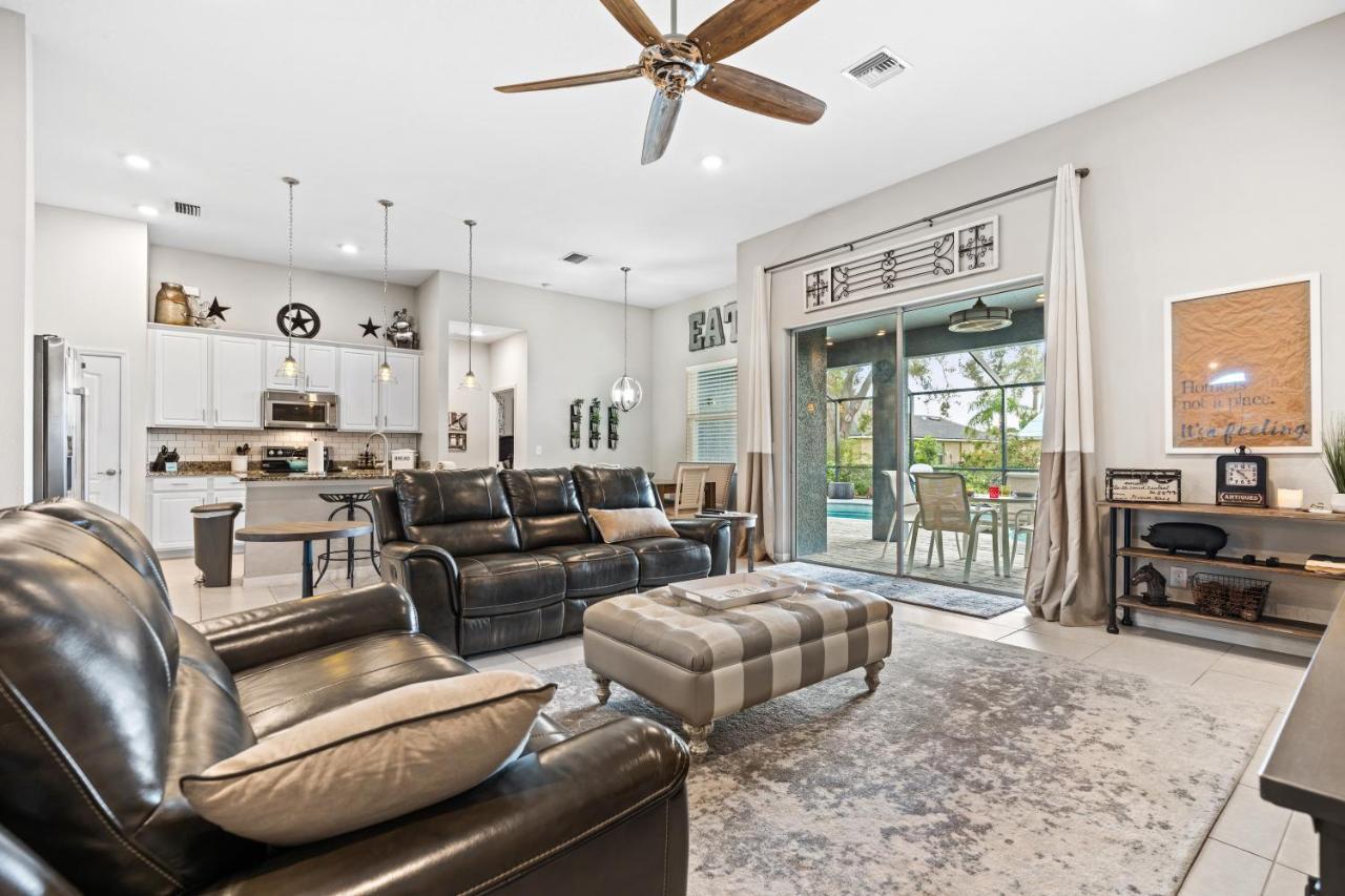 Beautiful Cape Coral Oasis! King Bed, Bbq, Heated Pool, Pvt Yard & Much More! Buitenkant foto