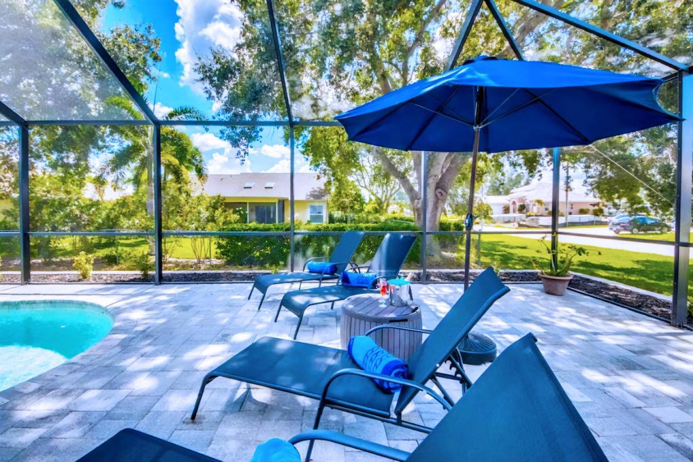 Beautiful Cape Coral Oasis! King Bed, Bbq, Heated Pool, Pvt Yard & Much More! Buitenkant foto